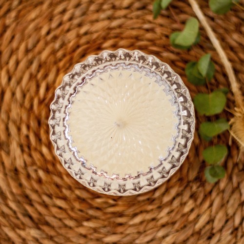 Vela Cristal Azahar - Naranja